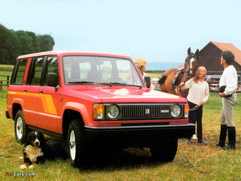 Photos of Isuzu Trooper II 5-door 1983–86 (800 x 600)