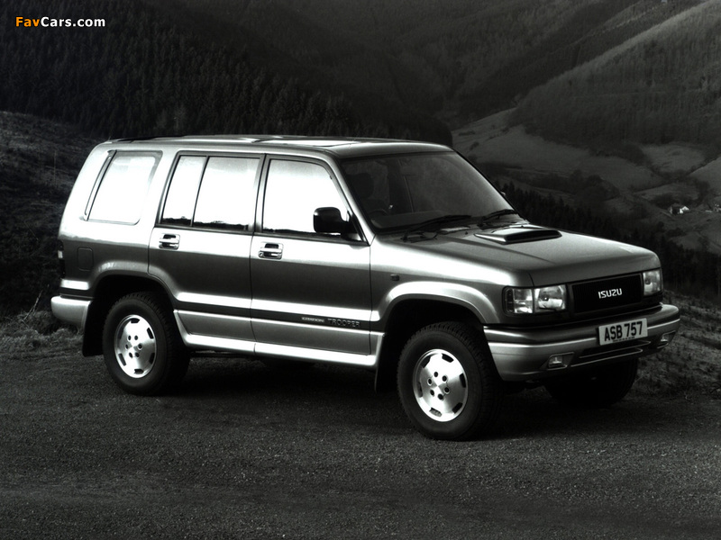 Photos of Isuzu Trooper UK-spec 1992–98 (800 x 600)