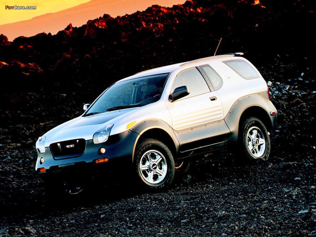 Isuzu VehiCROSS US-spec (UGS25DW) 1999–2001 pictures (1024 x 768)