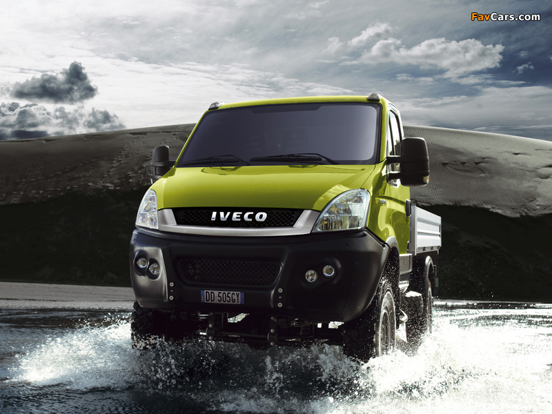 Images of Iveco EcoDaily 4x4 Chassis Cab UK-spec 2009–11 (800 x 600)