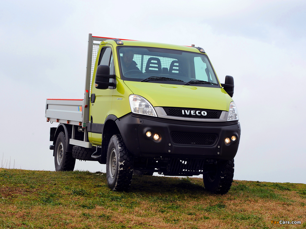 Images of Iveco EcoDaily 4x4 Chassis Cab UK-spec 2009–11 (1024 x 768)