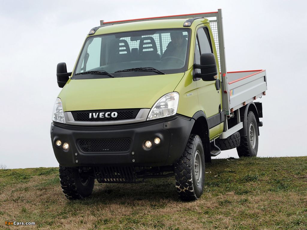 Images of Iveco EcoDaily 4x4 Chassis Cab UK-spec 2009–11 (1024 x 768)