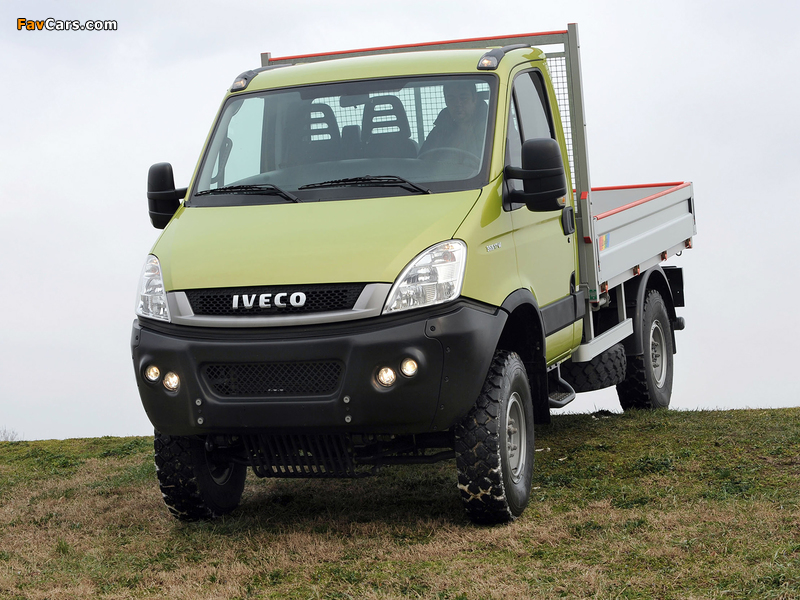 Images of Iveco EcoDaily 4x4 Chassis Cab UK-spec 2009–11 (800 x 600)