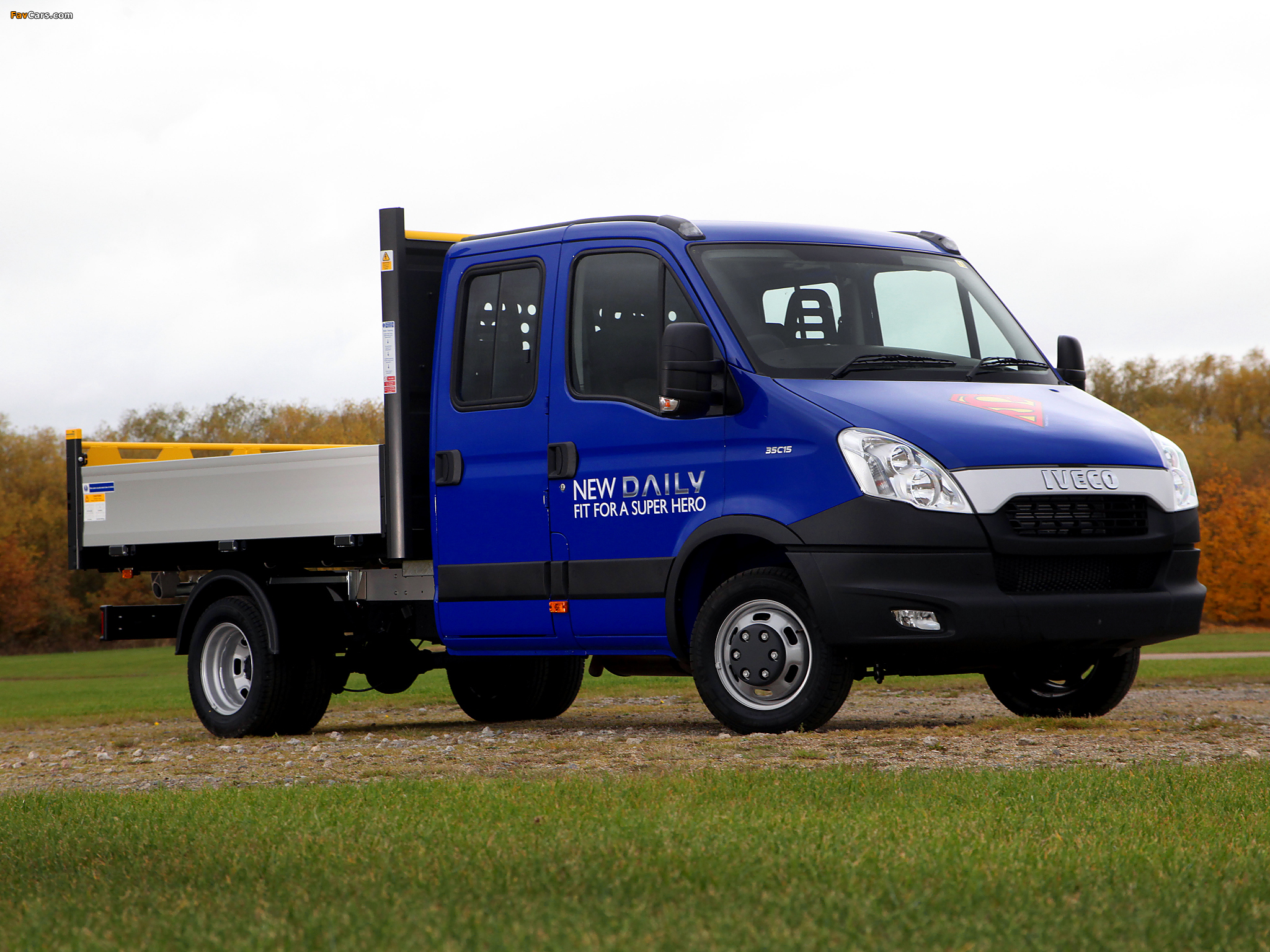 Images of Iveco Daily Crew Cab UK-spec 2011–14 (2048 x 1536)