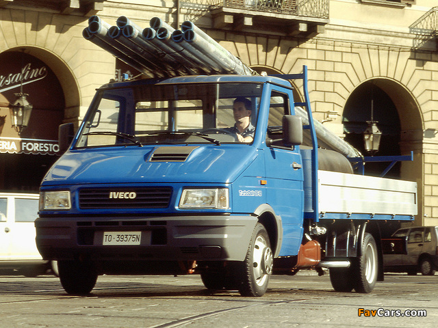 Iveco TurboDaily Chassis Cab 1989–96 wallpapers (640 x 480)