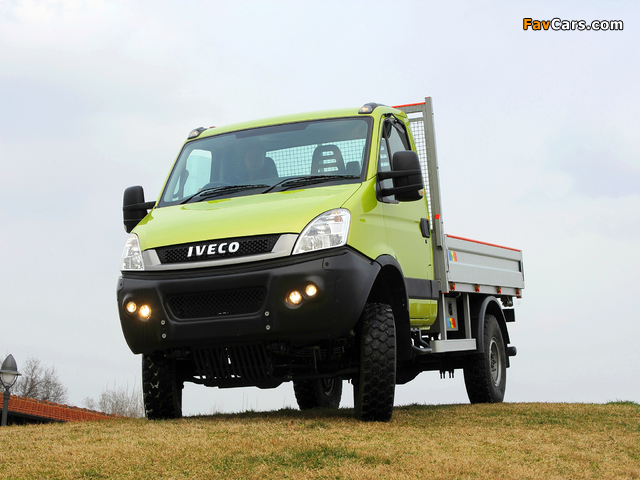 Iveco EcoDaily 4x4 Chassis Cab UK-spec 2009–11 pictures (640 x 480)