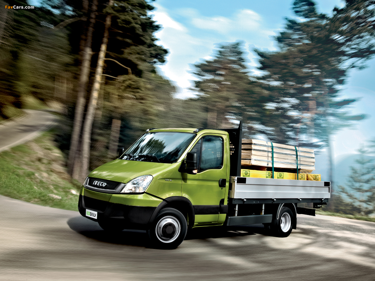 Iveco EcoDaily Chassis Cab 2009–11 wallpapers (1280 x 960)