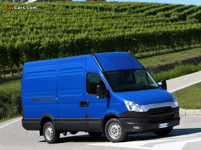 Iveco Daily Van 2011–14 images (640 x 480)