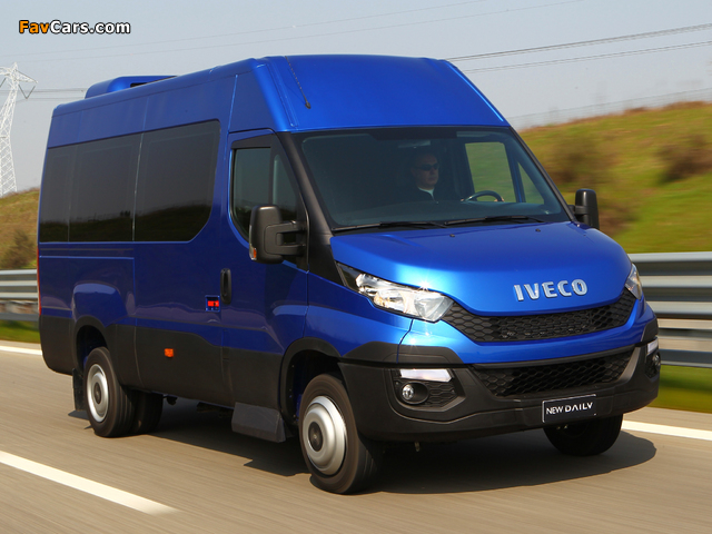 Iveco Daily Minibus 2014 wallpapers (640 x 480)