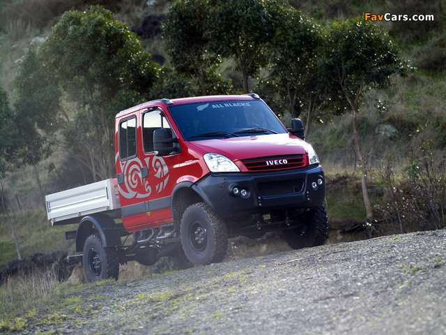 Iveco Daily 4x4 Crew Cab 2007–09 wallpapers (640 x 480)