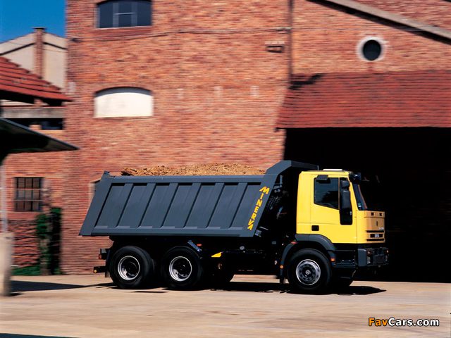 Iveco EuroTrakker 6x4 Tipper 1993–2004 wallpapers (640 x 480)