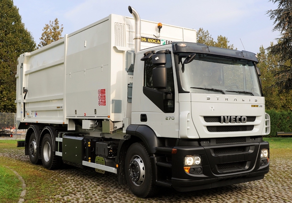 Iveco Stralis 270 CNG 6x2 Rolloffcon 2010–12 images
