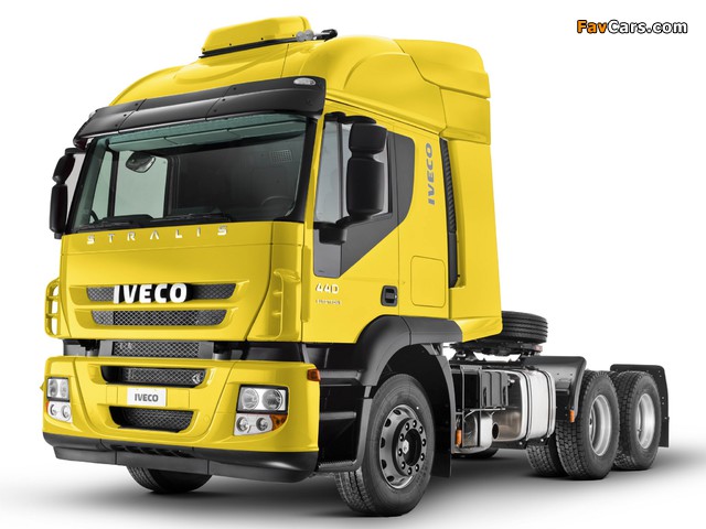 Iveco Stralis 440 6x4 AT BR-spec 2012 images (640 x 480)