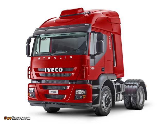 Iveco Stralis 360 4x2 AT BR-spec 2012 wallpapers (640 x 480)