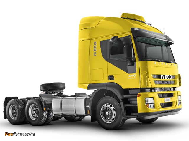 Iveco Stralis 440 6x4 AT BR-spec 2012 wallpapers (640 x 480)