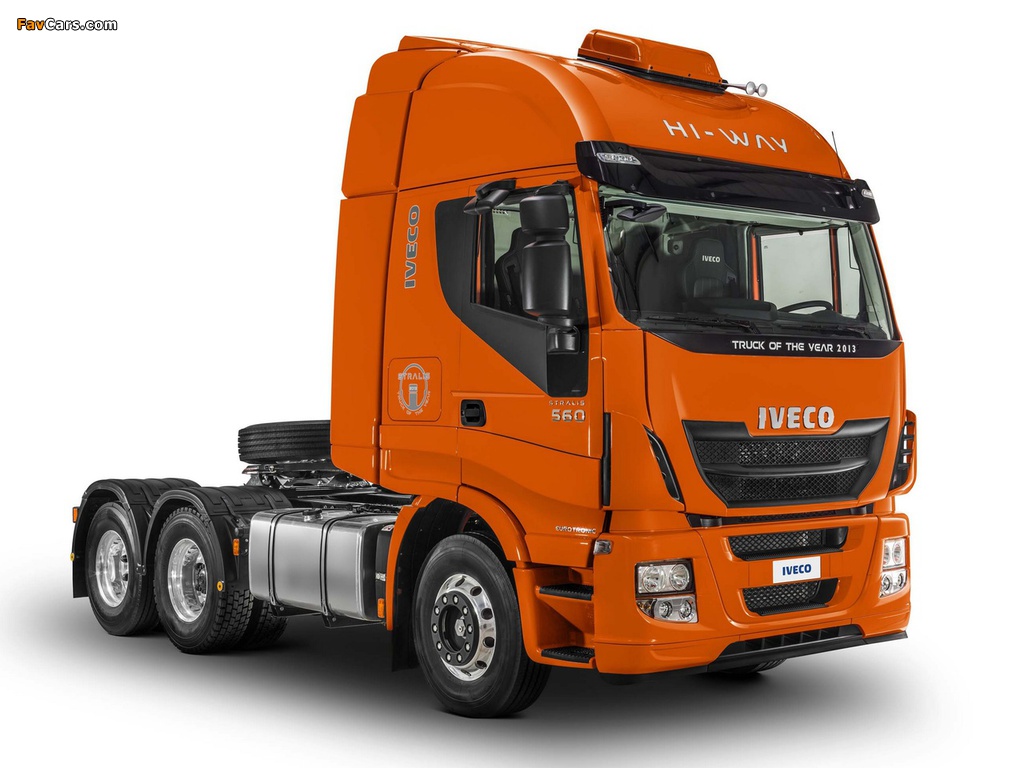 Iveco Stralis Hi-Way 560 6x2 2013 wallpapers (1024 x 768)