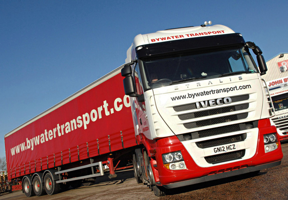 Photos of Iveco Stralis 460 6x2 UK-spec 2007–12