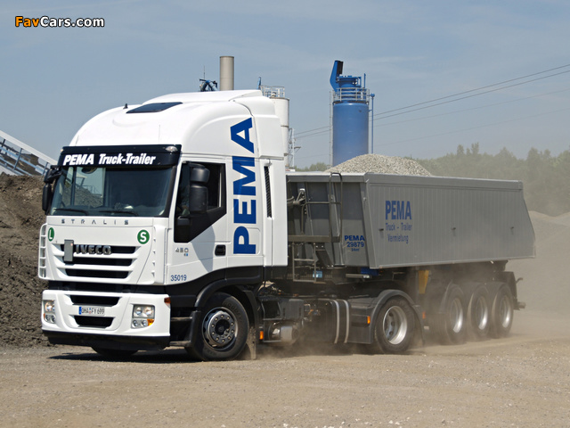 Pictures of Iveco Stralis 450 4x2 2007–12 (640 x 480)