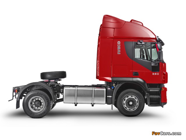 Iveco Stralis 360 4x2 AT BR-spec 2012 wallpapers (640 x 480)