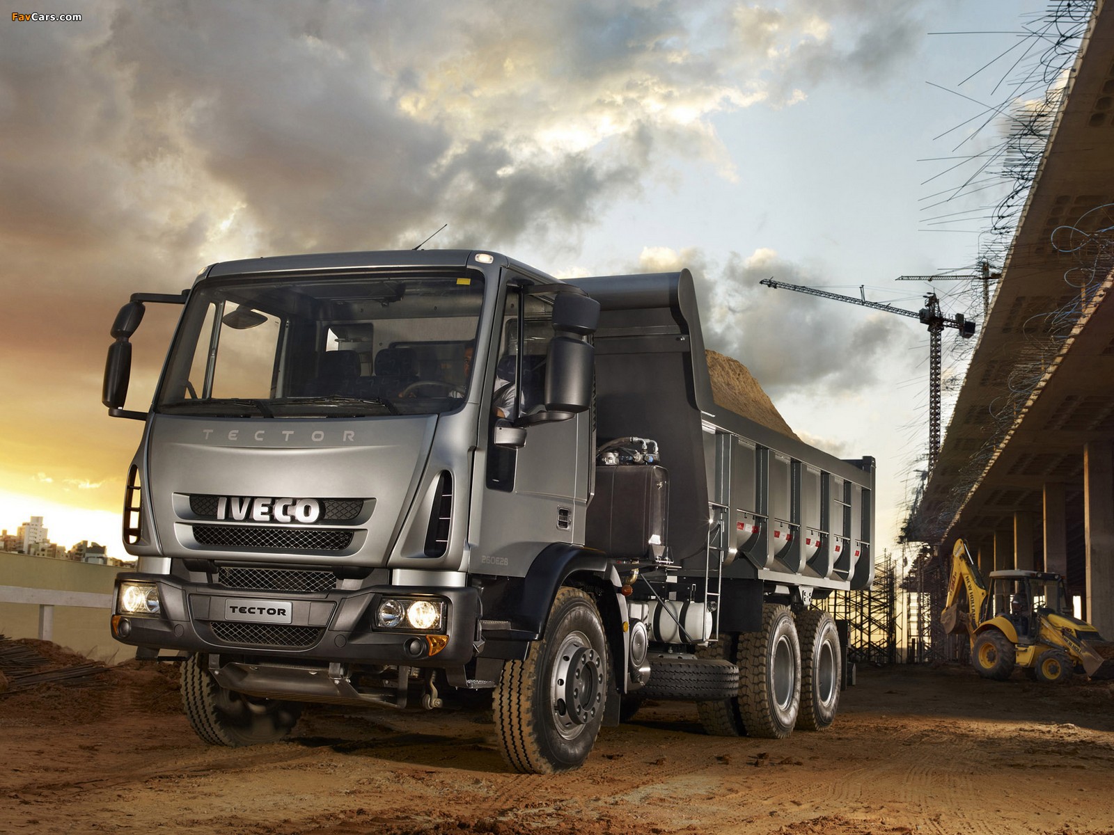 Images of Iveco Tector 260E28 6x4 2008 (1600 x 1200)