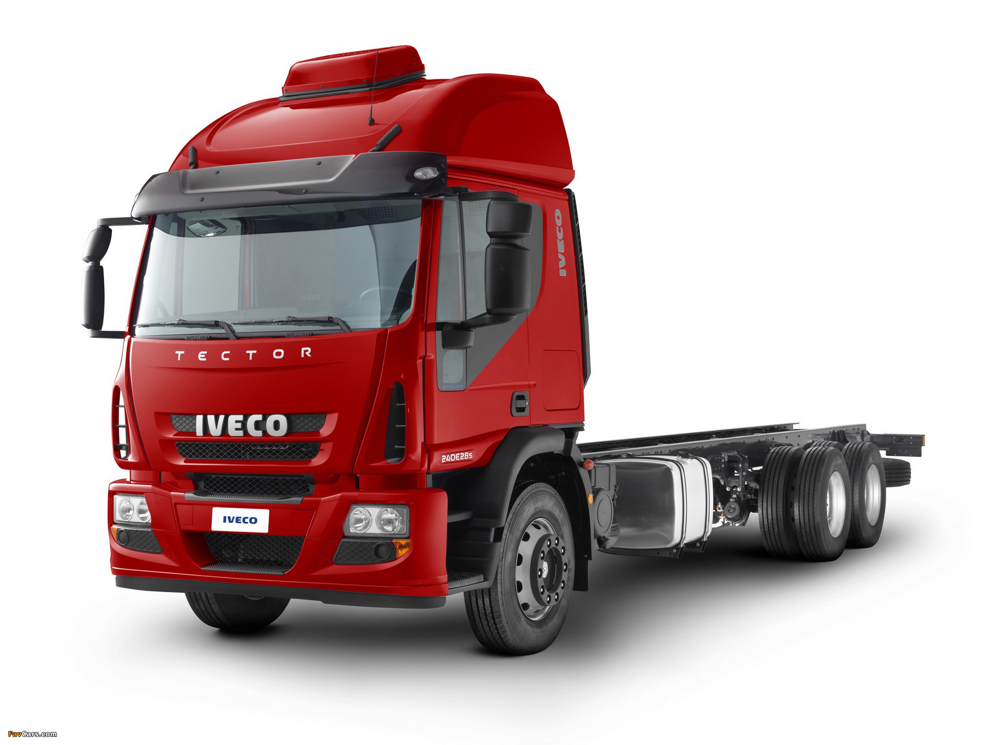 Images of Iveco Tector 240E28S 6x2 Chassis 2008 (2048 x 1536)