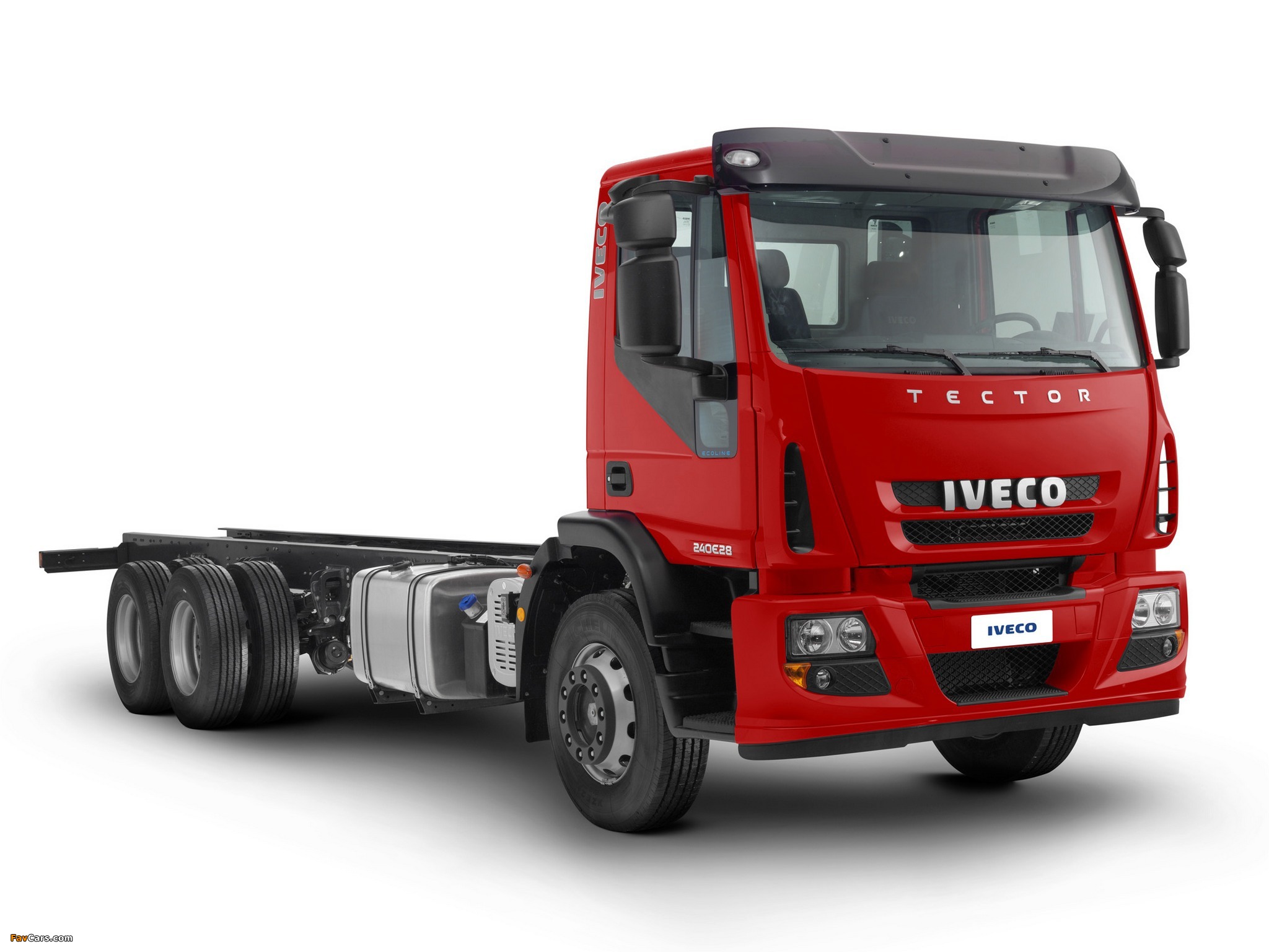 Iveco Tector 240E28 6x2 Chassis 2008 images (2048 x 1536)