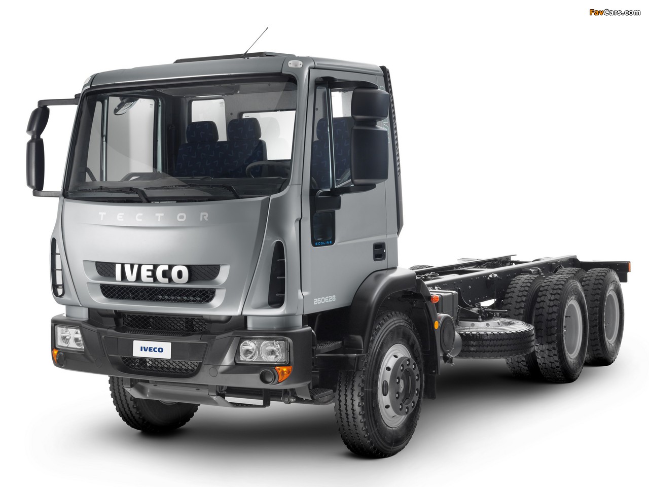 Photos of Iveco Tector 260E28 6x4 Chassis 2008 (1280 x 960)