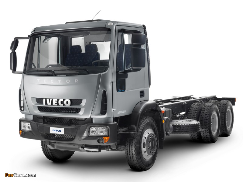 Photos of Iveco Tector 260E28 6x4 Chassis 2008 (800 x 600)