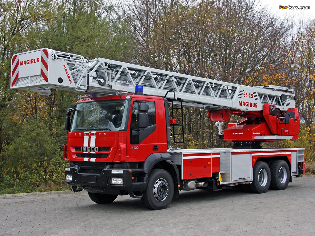 Iveco-Magirus Trakker DLK 55CS 2007–12 images (1024 x 768)