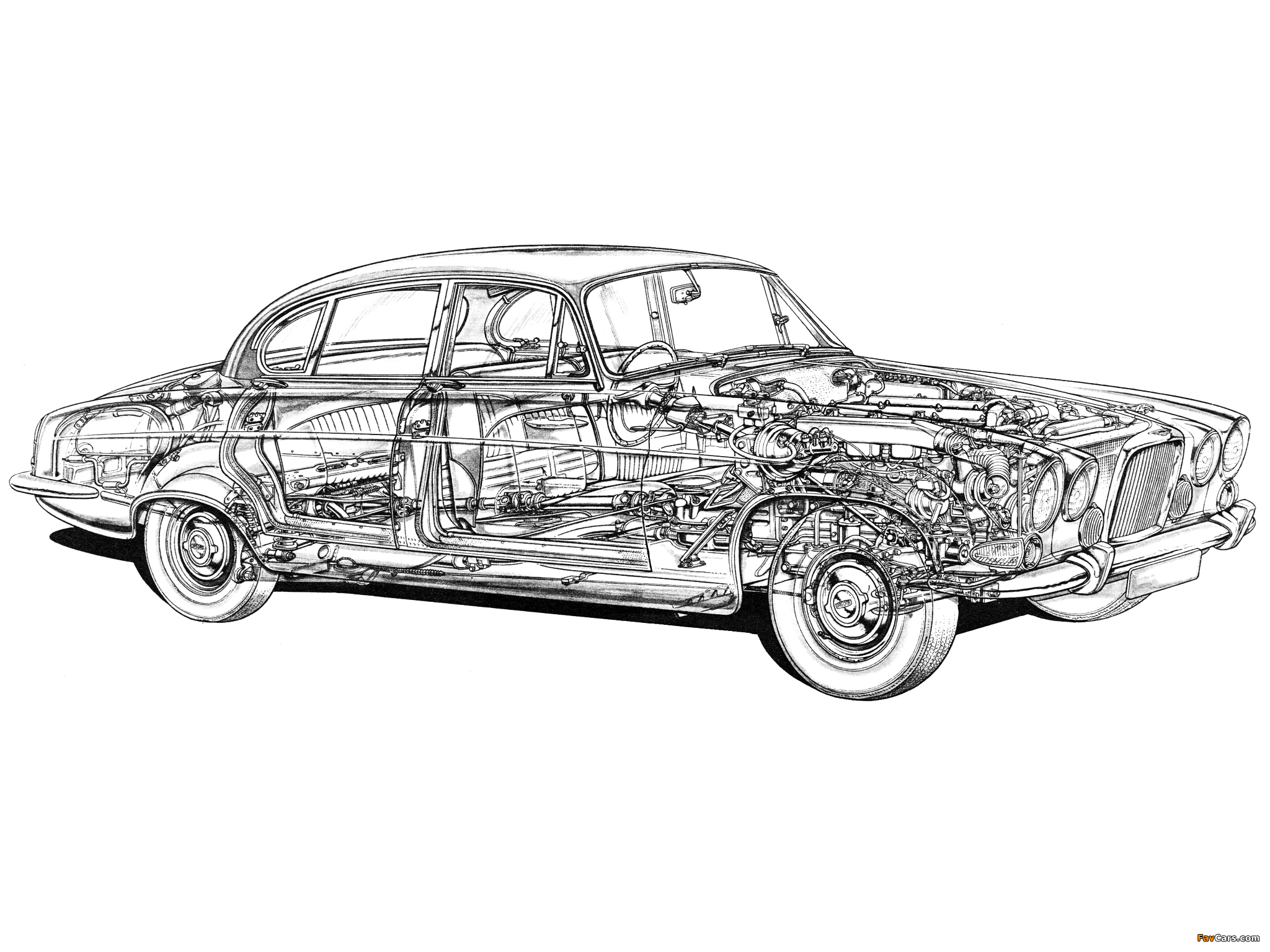 Jaguar 420 1966–70 wallpapers (2048 x 1536)