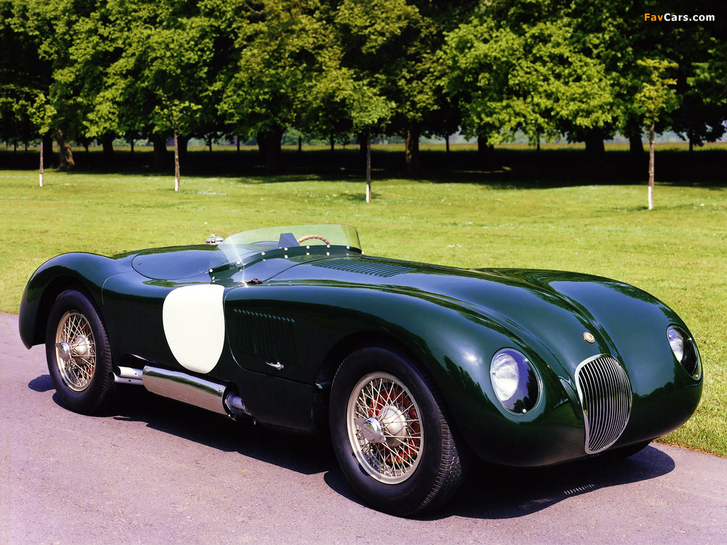 Jaguar C-Type 1951–53 wallpapers (1024 x 768)