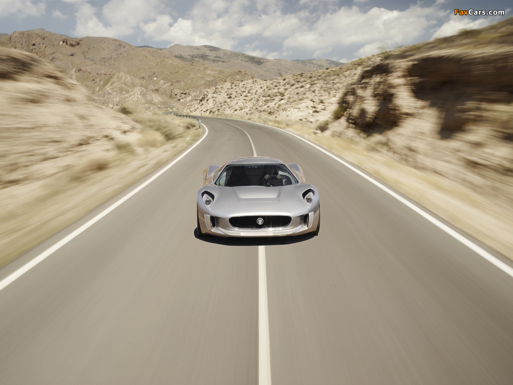 Jaguar C-X75 Concept 2010 wallpapers (1024 x 768)