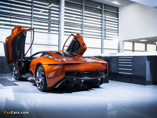 Jaguar C-X75 "007 Spectre" 2015 wallpapers (640 x 480)