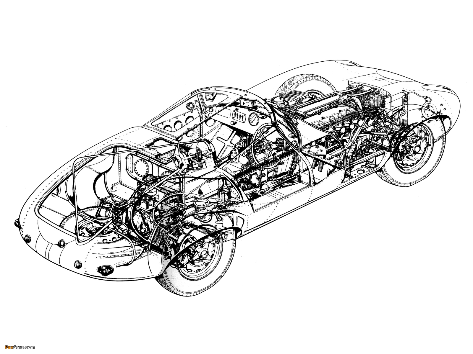 Jaguar E-Type Prototype E2A 1960 images (1600 x 1200)