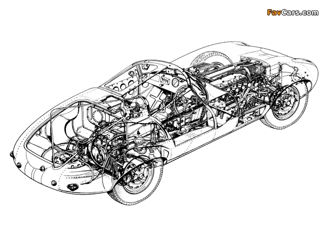 Jaguar E-Type Prototype E2A 1960 images (640 x 480)