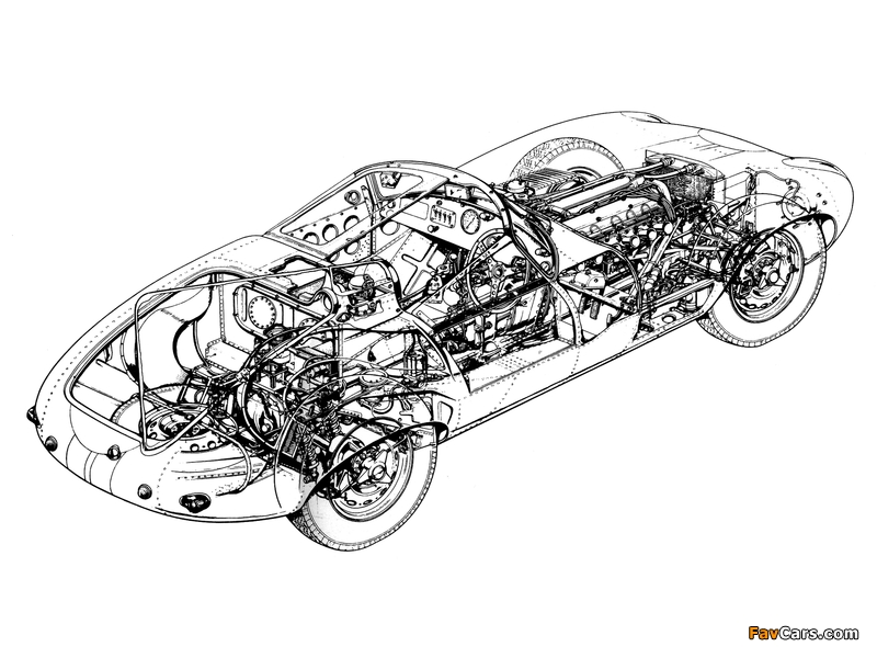 Jaguar E-Type Prototype E2A 1960 images (800 x 600)