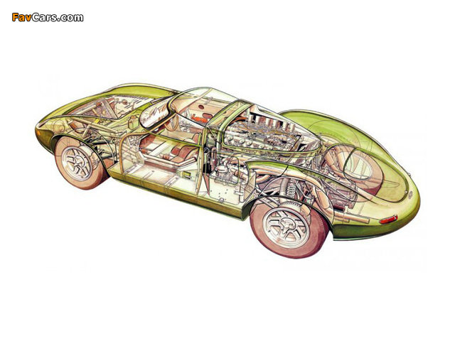 Jaguar XJ13 V12 Prototype Sports Racer 1966 pictures (640 x 480)