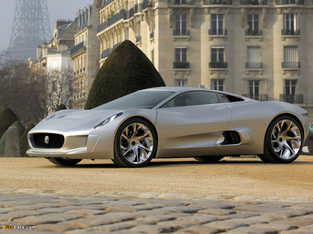 Jaguar C-X75 Concept 2010 photos (1024 x 768)