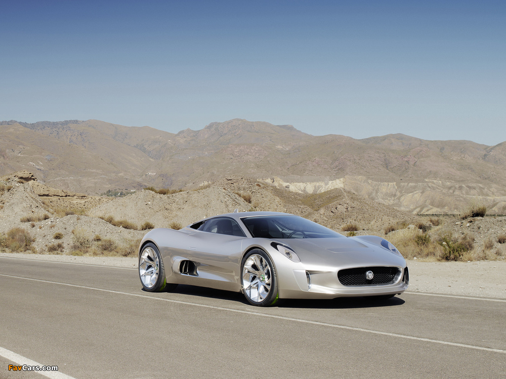 Jaguar C-X75 Concept 2010 pictures (1024 x 768)
