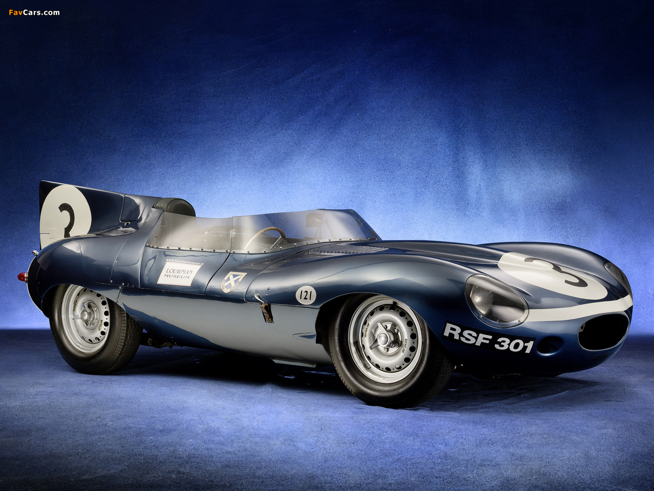 Jaguar D-Type 1955–57 pictures (1280 x 960)