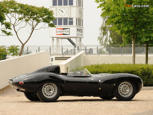 Jaguar D-Type 1955–57 wallpapers (640 x 480)