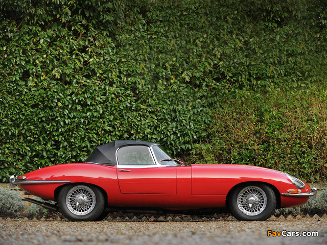 Images of Jaguar E-Type Open Two Seater UK-spec (Series I) 1961–67 (640 x 480)