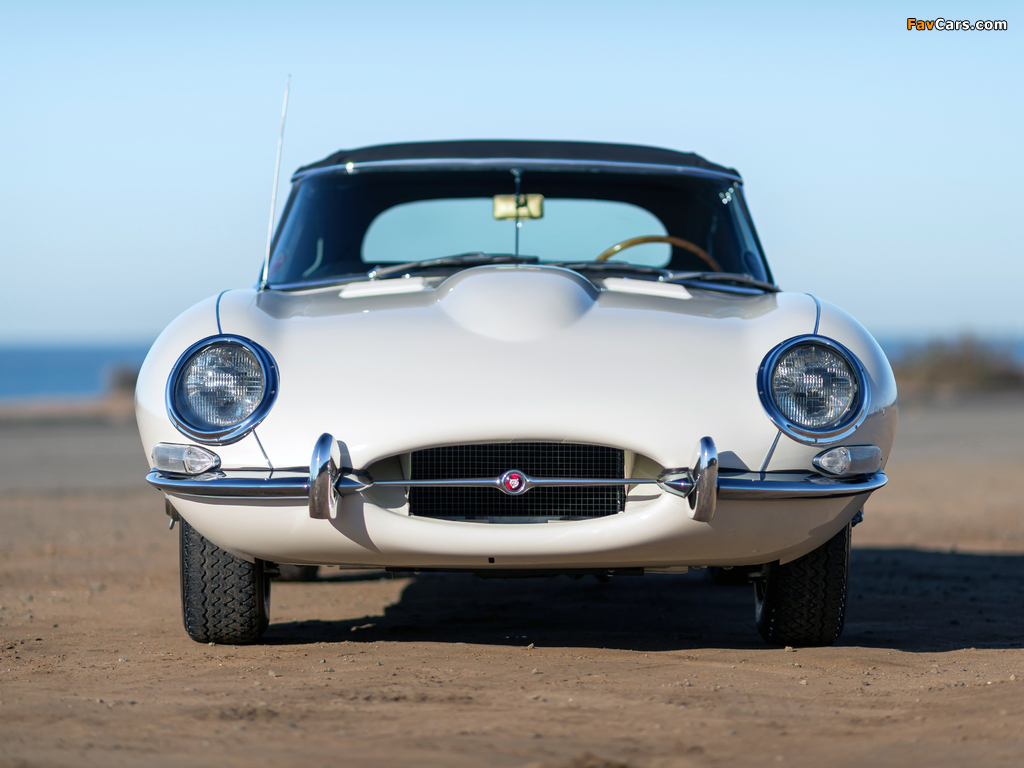 Images of Jaguar E-Type 4.2-Litre Open Two Seater US-spec (XK-E) 1964–1967 (1024 x 768)