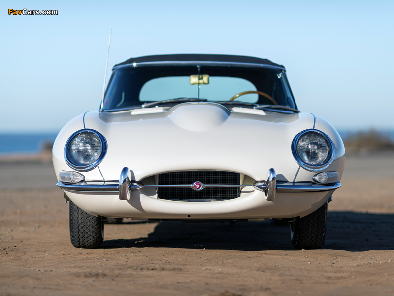 Images of Jaguar E-Type 4.2-Litre Open Two Seater US-spec (XK-E) 1964–1967 (800 x 600)