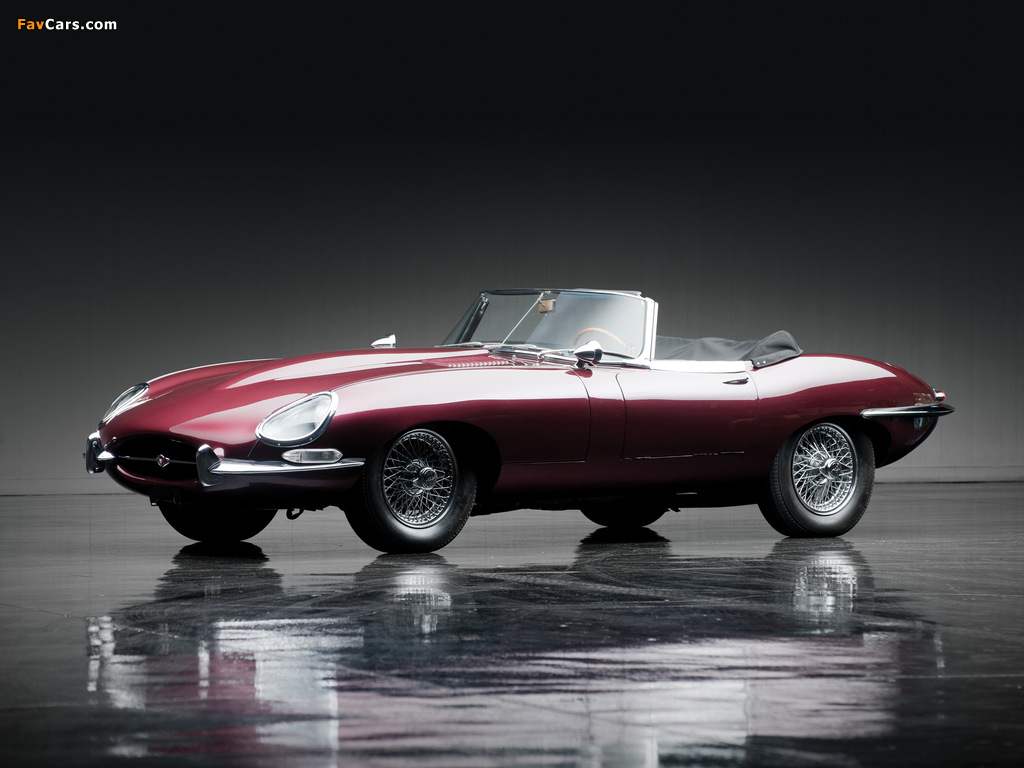 Images of Jaguar E-Type Open Two Seater (Series I) 1967–68 (1024 x 768)