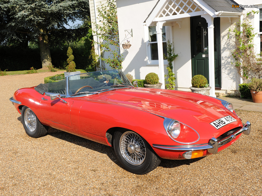 Images of Jaguar E-Type Open Two Seater (Series II) 1968–71 (1024 x 768)