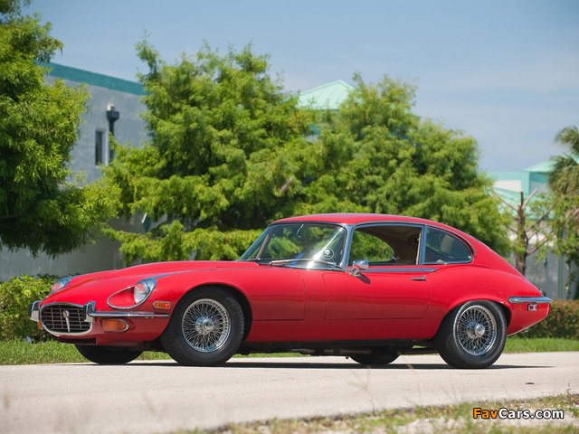Images of Jaguar E-Type V12 Fixed Head Coupe US-spec (Series III) 1971–74 (640 x 480)
