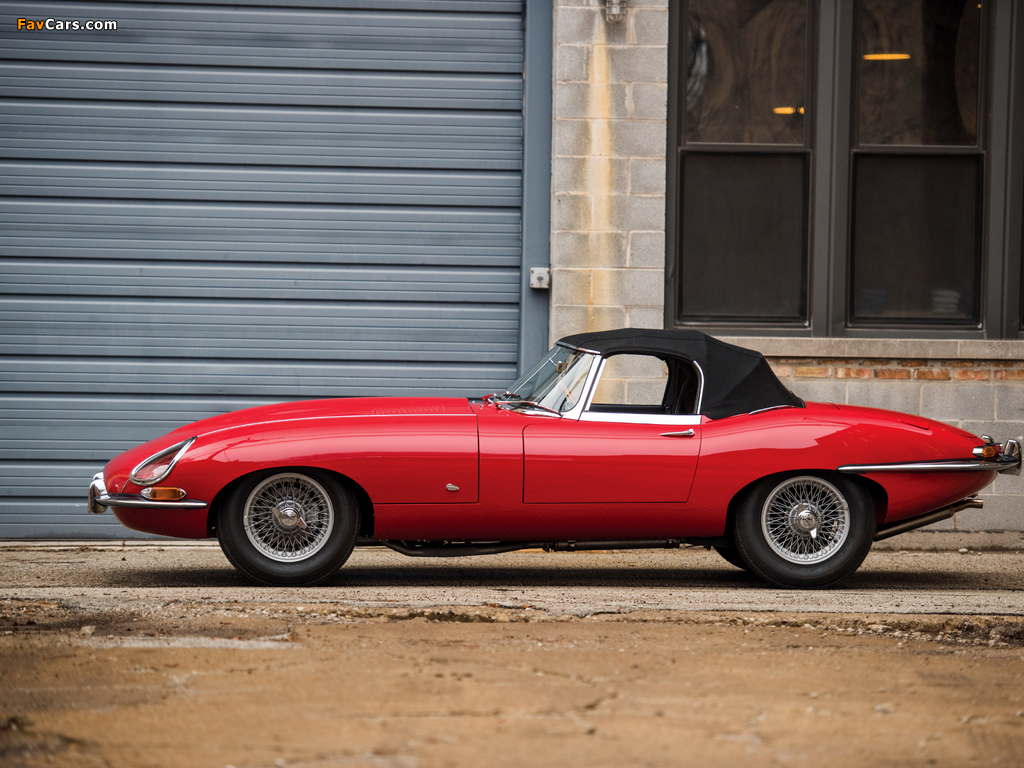 Jaguar E-Type 3.8-Litre Open Two Seater US-spec (XK-E) 1961–62 images (1024 x 768)