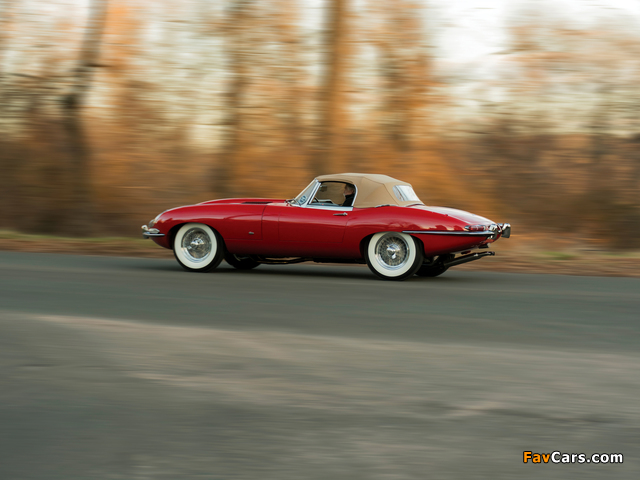 Jaguar E-Type 3.8-Litre Open Two Seater US-spec (XK-E) 1961–62 photos (640 x 480)