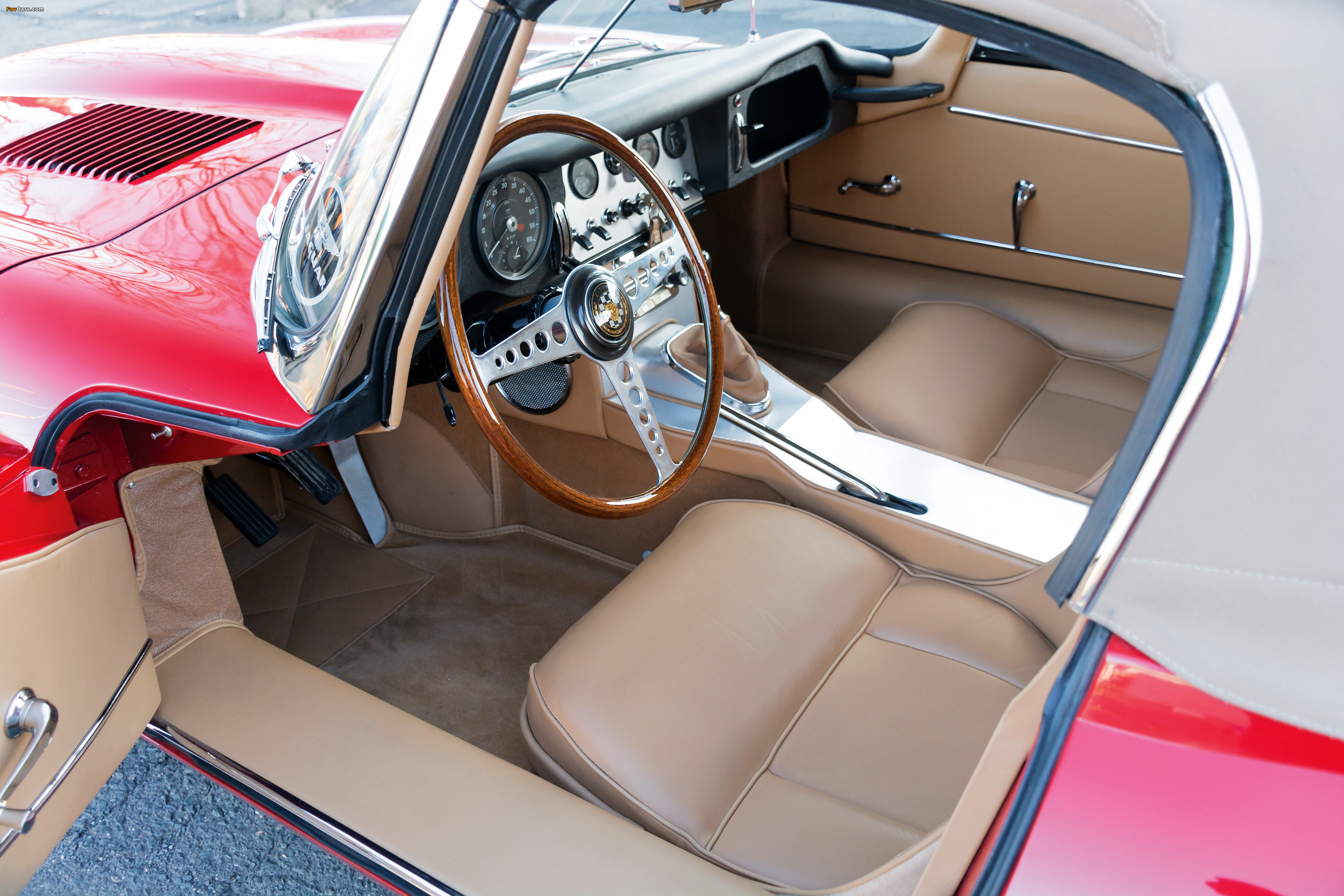 Jaguar E-Type 3.8-Litre Open Two Seater US-spec (XK-E) 1961–62 wallpapers (3600 x 2400)